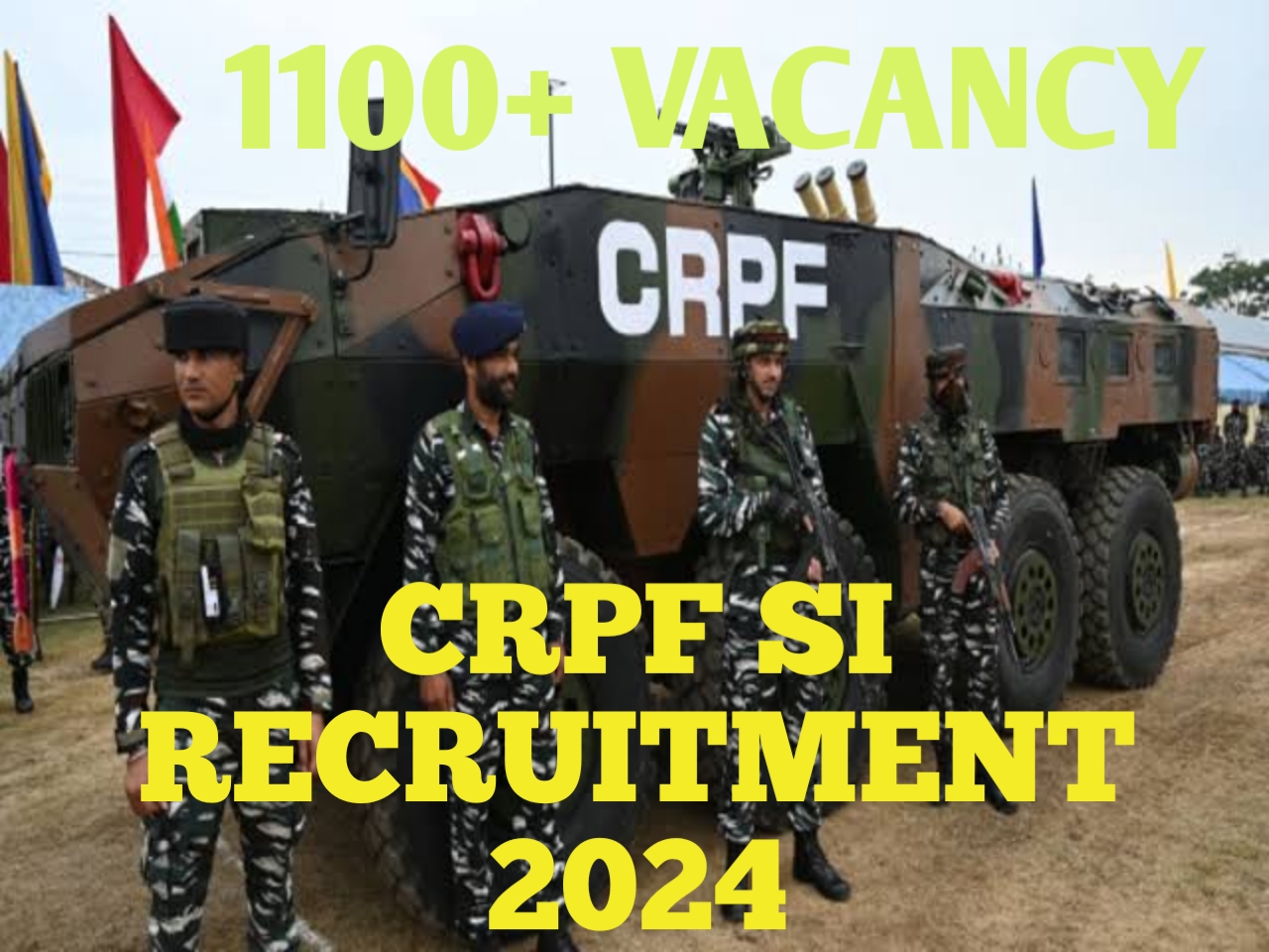 Crpf Si Recruitment Check Eligibility Apply Online Salary And